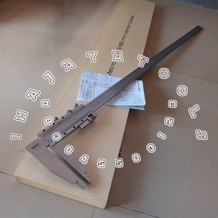 ✅Ready Original Mitutoyo Vernier Caliper 40 Sigmat 0-1000Mm Diskon