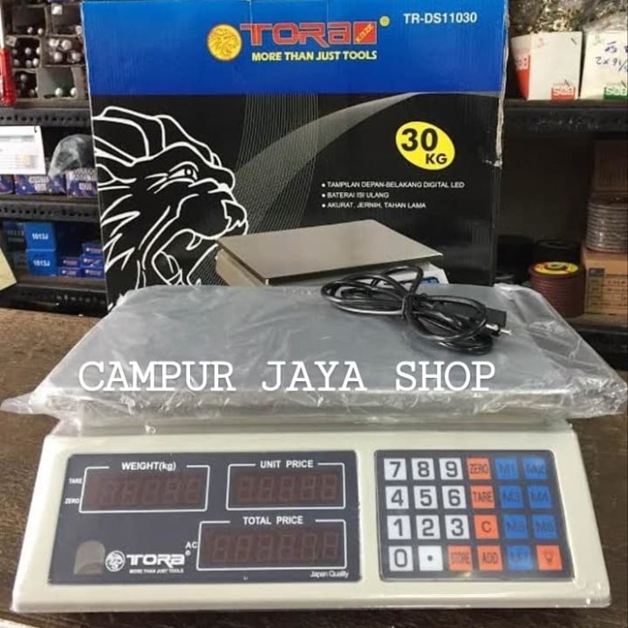 ✅Ori Timbangan Duduk Digital Tora 30Kg Untuk Buah Sayur Atau Barang Dagang Limited