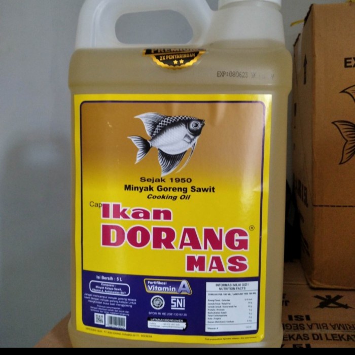 

Minyak Goreng Dorang Mas 5 Liter Best