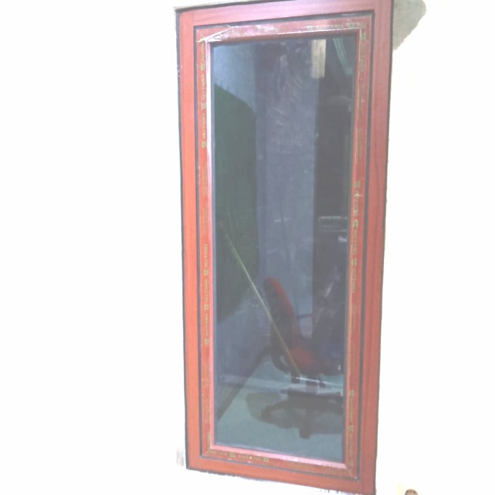 ✅New Ori Kusen Jendela Alumunium Custom Serat Kayu Diskon
