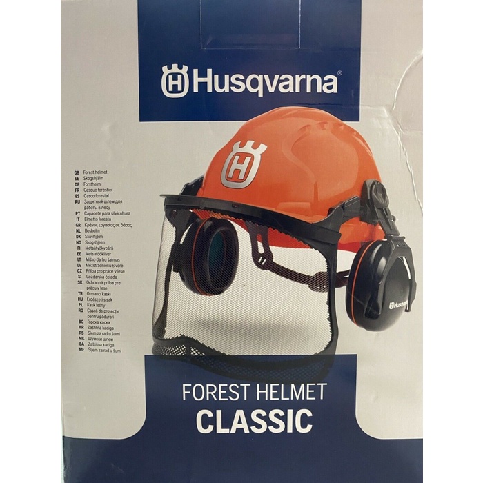 ✅Baru Helm Helmet Classic Cpl Forest Husqvarna Original Terbaru