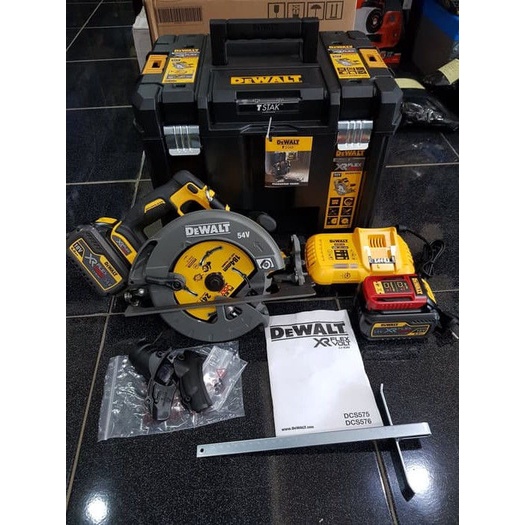 ✅Baru Mesin Circular Saw / Circle / Cordless 7 184Mm 54 V Dewalt Dcs 575 Diskon