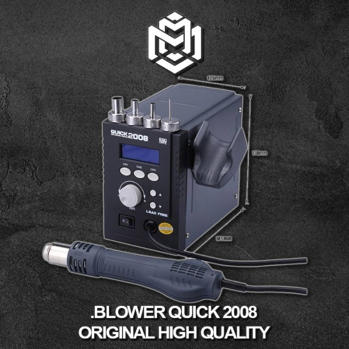 [Original] Blower Quick 2008 Original/Blower Quick 2008 Original/Solder Uap Terbaru