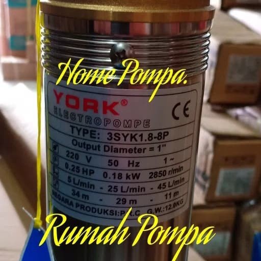 [Ori] Submersible Pump 0.25Hp Casing 3In. Limited