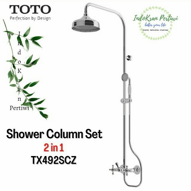 [New Ori] Shower Column Set Toto Tx492Scz / Shower Tiang Set Toto Terbatas