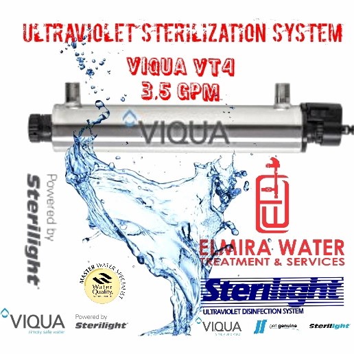[New] Ultraviolet Viqua 35 Gpm Vt4 Original Canada Terbatas
