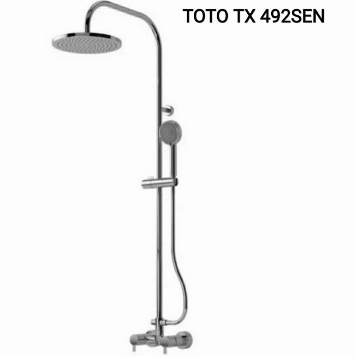 [New Ori] Shower Tiang Toto Tx 492 Sen /Shower Set Panas Dingin Ori Toto Berkualitas
