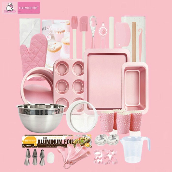 

[Baru] Chefmade Novice Baking Tools 25 Pcs For Cupcake Diskon