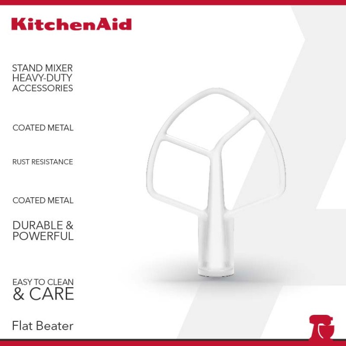 

[Baru] Kitchenaid Flat Beater For Heavy Duty K5Ab Limited