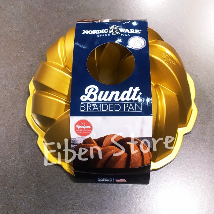 

[Baru] Nordic Ware Bundt Pan Braided Anniversary 75Th- 12Cups Diskon