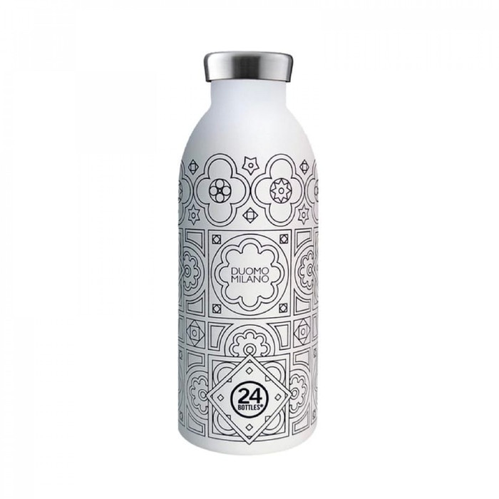 [New Ori] 24Bottles Clima Bottle 500Ml - 24Bottles X Duomo Milano White Terbaru