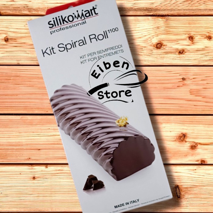 

[Baru] Silikomart Kit Spiral Roll 1100 Buche Mold 250Xa80X67Mm Limited
