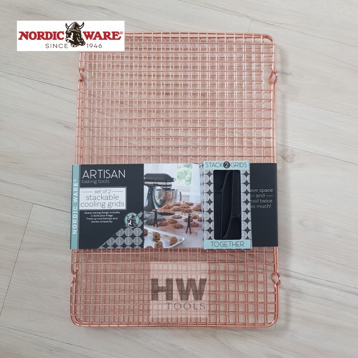 

[Baru] Nordic Ware Stackable Cooling Rack Grids Tatakan Dry Aging Umai Diskon