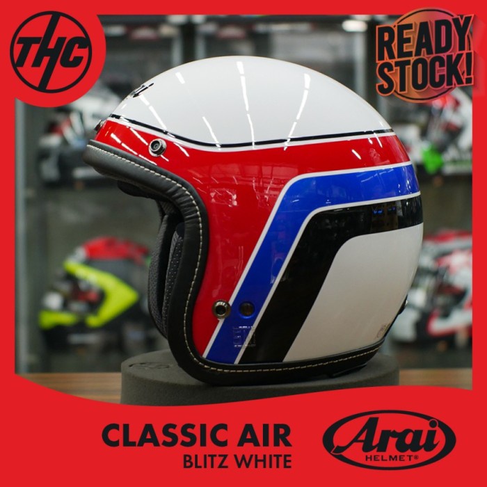 ✨Termurah Arai Helmet Classic Air Blitz White Berkualitas