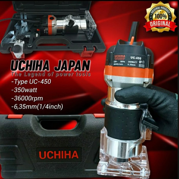 PROFIL KAYU MINI TRIMMER ROUTER 6MM UCHIHA MODEL U370