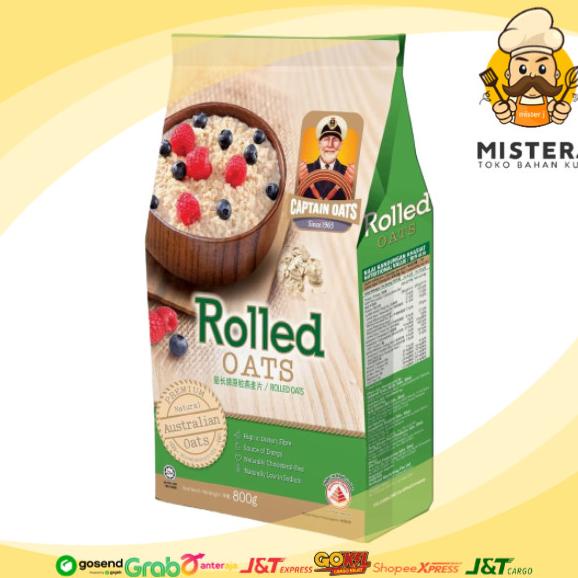 

~^~^~^] CAPTAIN OATS ROLLED OATS 800GR