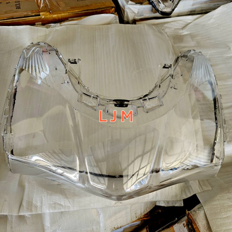 Mika Kaca Reflektor Lampu Depan Yamaha Lexi 125 Ori Second Minus Baret