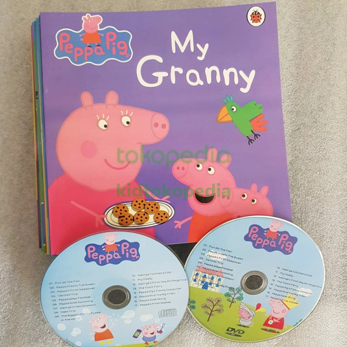 

Promo!! Peppa pig English oks 20 buku