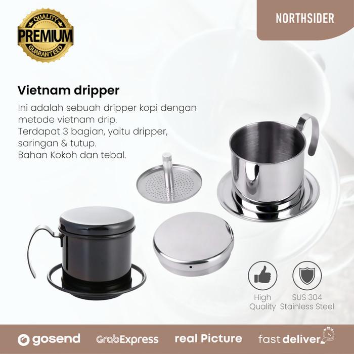 

Vietnam drip - coffee dripper filter stainless 120ml-160ml