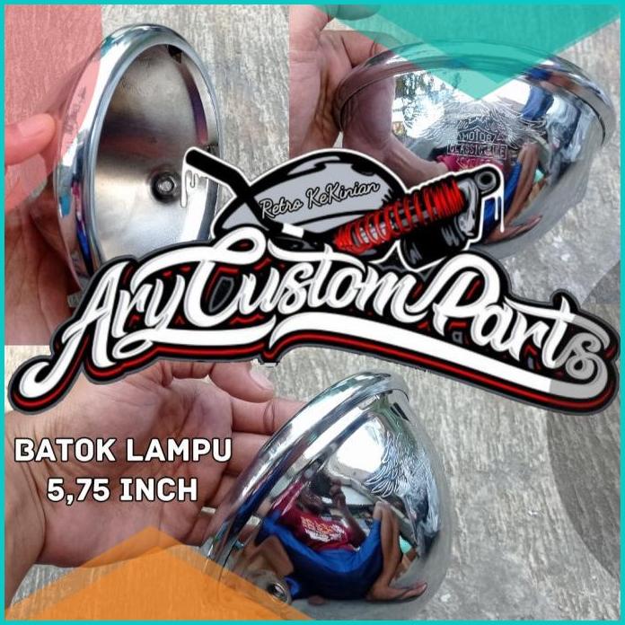 batok lampu Pesek 5 inch jute daymaker Autopal depo model Harley 16nov
