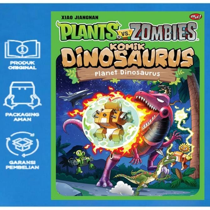 Buku Plants Vs Zombies - Komik Dinosaurus : Planet Dinosaurus