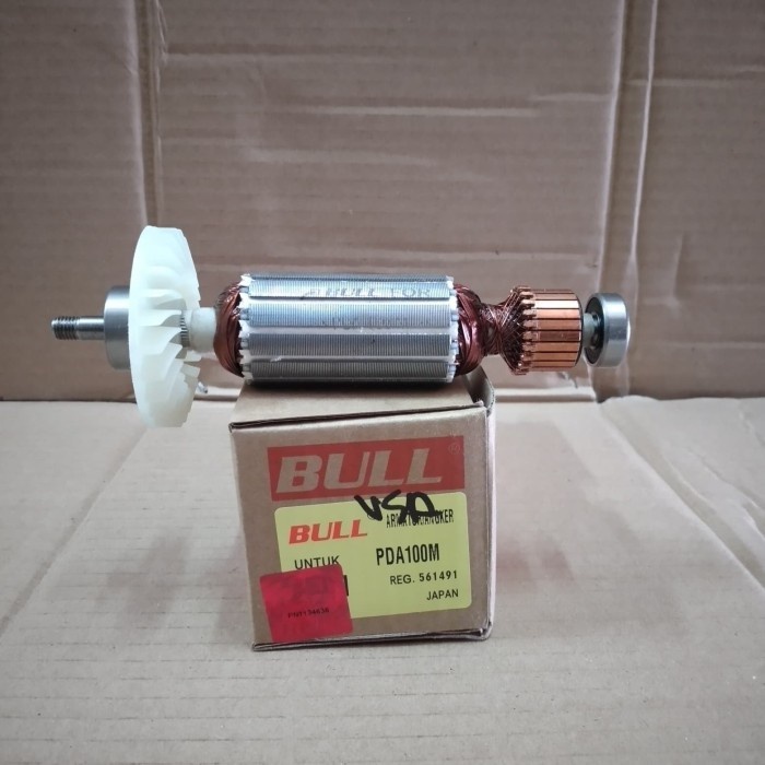 ARMATURE ANGKER UNTUK MESIN GERINDA HITACHI PDA100M PDA 100 M BULL