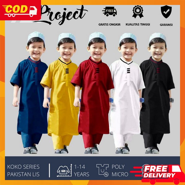 Ghamis Koko Panjang Tk Sd Smp Pakean Kids Cowo Bju Koko Gmis Panjng Hadroh Pakean Pengajian Amak Ama