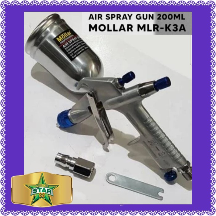 For Sale Spray Gun K3 Mollar Alat Semprot Cat Tabung Atas Mdl Meiji K3A Tekiro Diskon