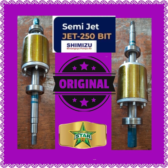 Ready As Dinamo Pompa Air Semi Jet Shimizu 300 Bit 308 Semijet 250 308Bit Original