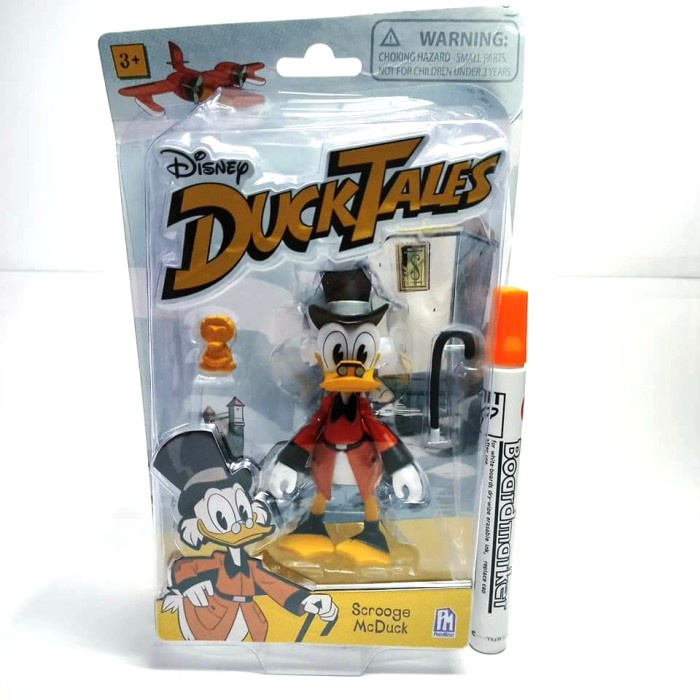 Mainan Action Figure Paman Gober Scrooge Mcduck Disney Ducktales Tingg