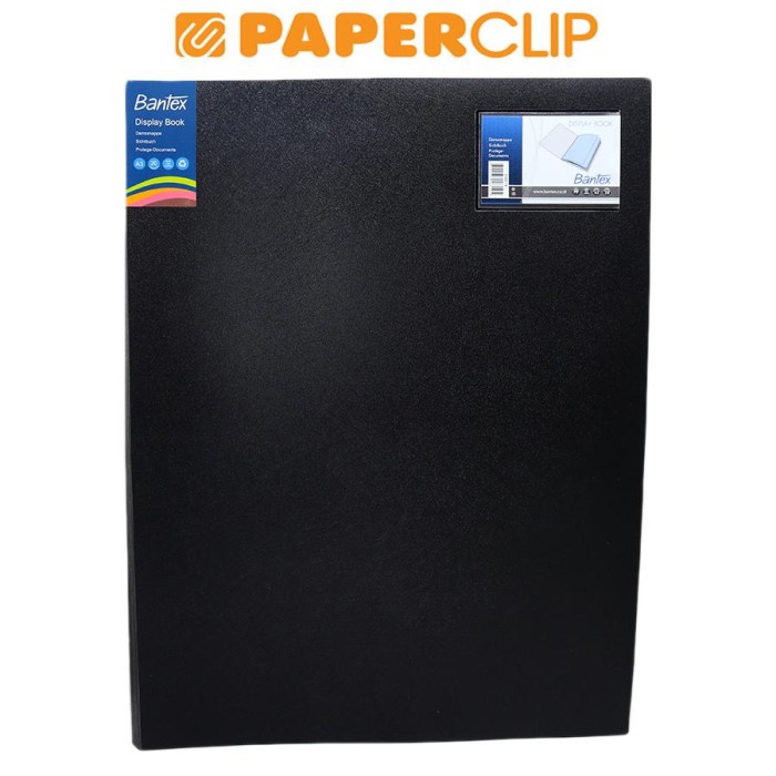 

Promo Display Books / Clear Holder Bantex 3163 A3/20 10 Black