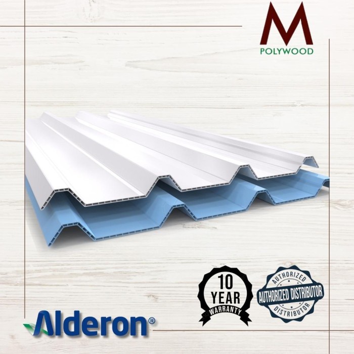 KK WOOD - Atap uPVC - Alderon Lite uPVC