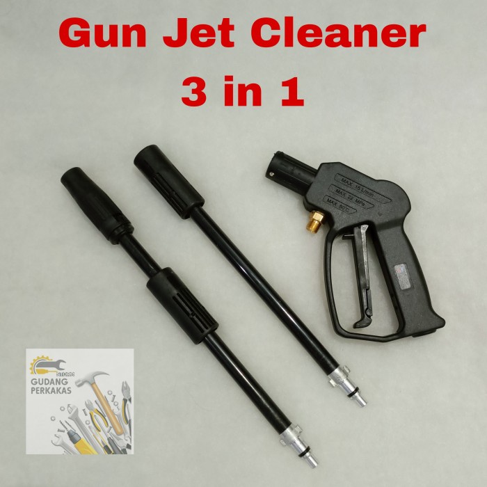 Gun Jet Cleaner 3in1 - Stick Steam High Pressure untuk Lakoni 70