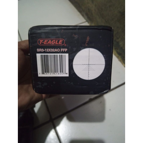 telescop, tele T-EAGLE SR3 12x32AO FFP