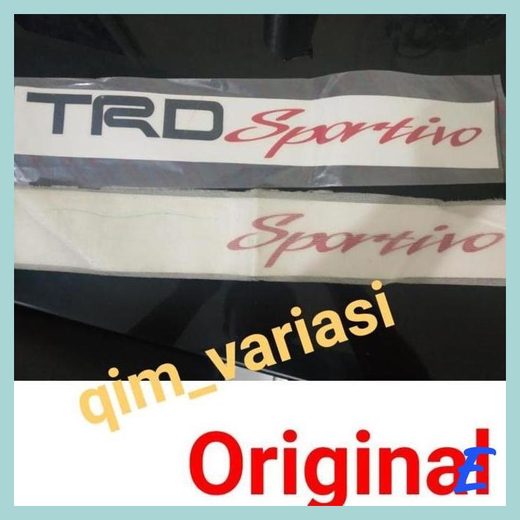 | QMV | STIKER TRD SPORTIVO ORIGINAL