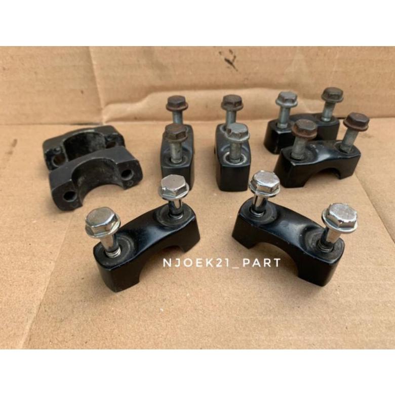 TERMURAH KLEM STIR RAISER DUDUKAN STANG TIGER REVO TIGER 2000 MEGAPRO PRIMUS GL PRO ORIGINAL COD