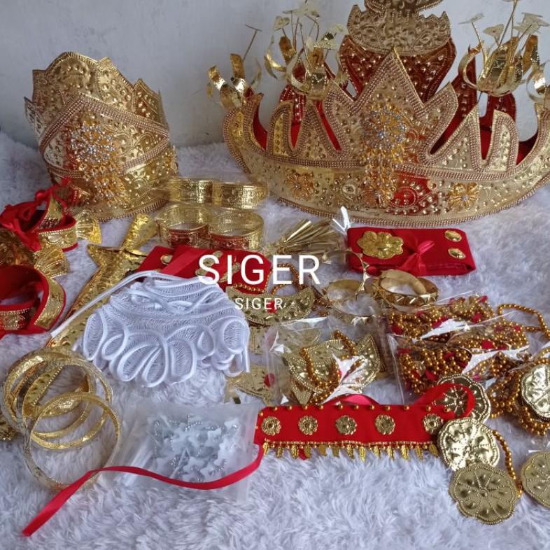 New SET PENGANTIN SIGER LAMPUNG BULAN SABIT + ACCESSORIES LENGKAP || aksesoris lampung