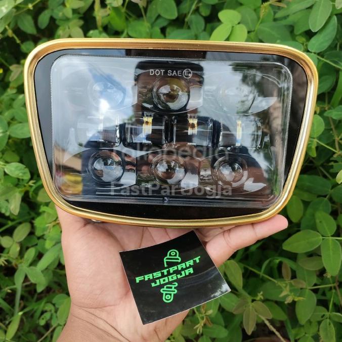 ((((()paling dicari] Lampu daymaker Oval Rx king ring Emas SE Gold