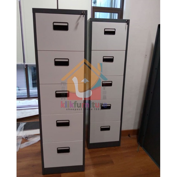

FILING CABINET BESI 5 SUSUN 5 LACI FC 05 KLAUSEN GREY