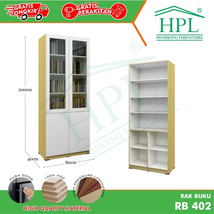 

RAK BUKU HPL RETRO 101