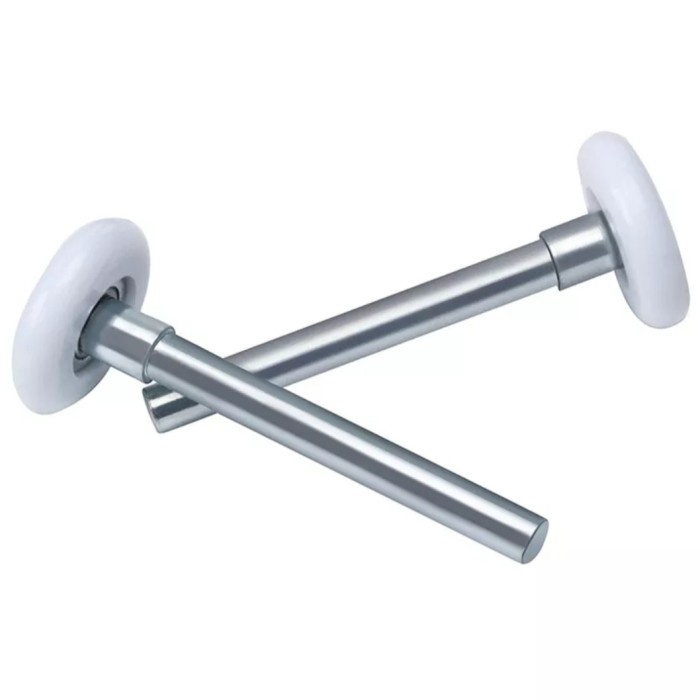 Mitsell Roda Rolling Door Nylon / Roda Pintu Garasi Nylon Putih