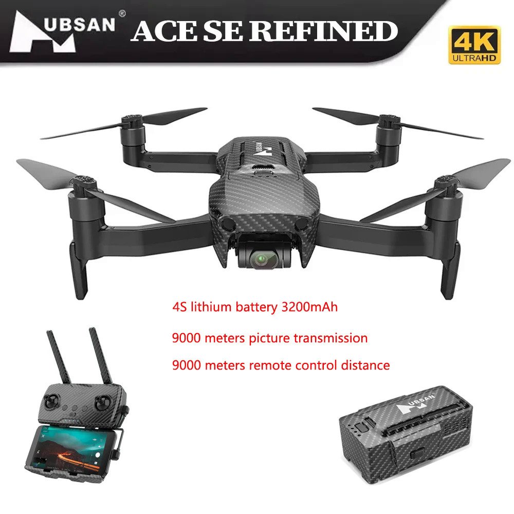 Hubsan ACE SE Drone Quadcopter - Pengendalian Canggih dengan GPS dan ATVT3.0 Visual Tracking