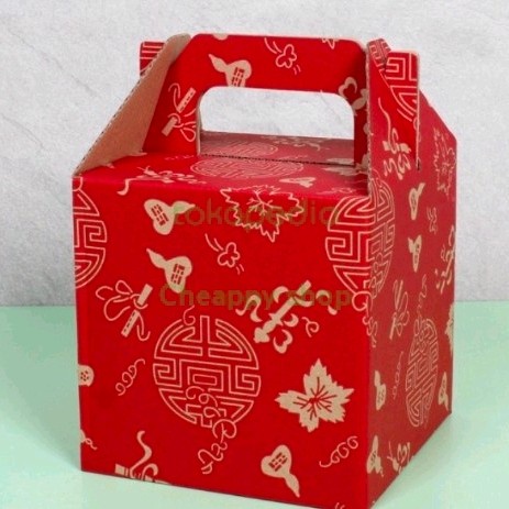 Box Imlek 2 toples 500gr Box Imlek Cookies Dus Die Cut Imlek Dus Kue