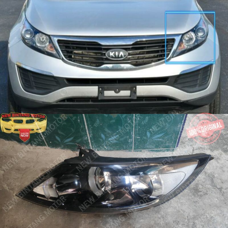 Headlamp kia sportage 2012 2015 original satuan