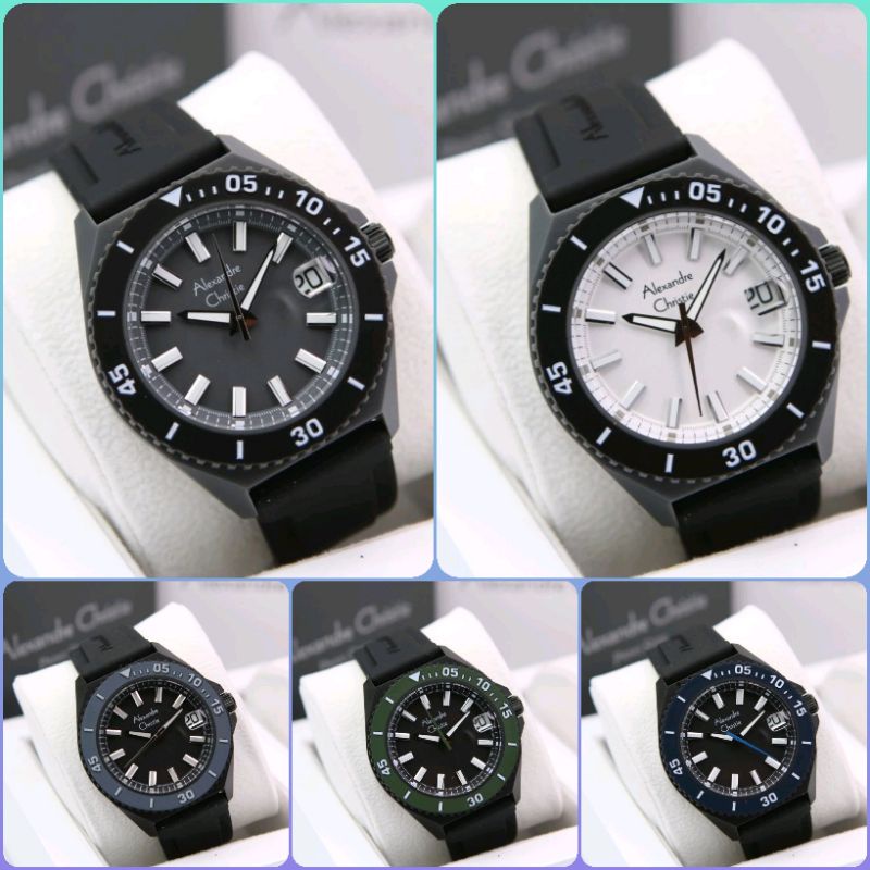 Jam Tangan Pria Alexandre Christie Ac 8693 / Ac8693 Original