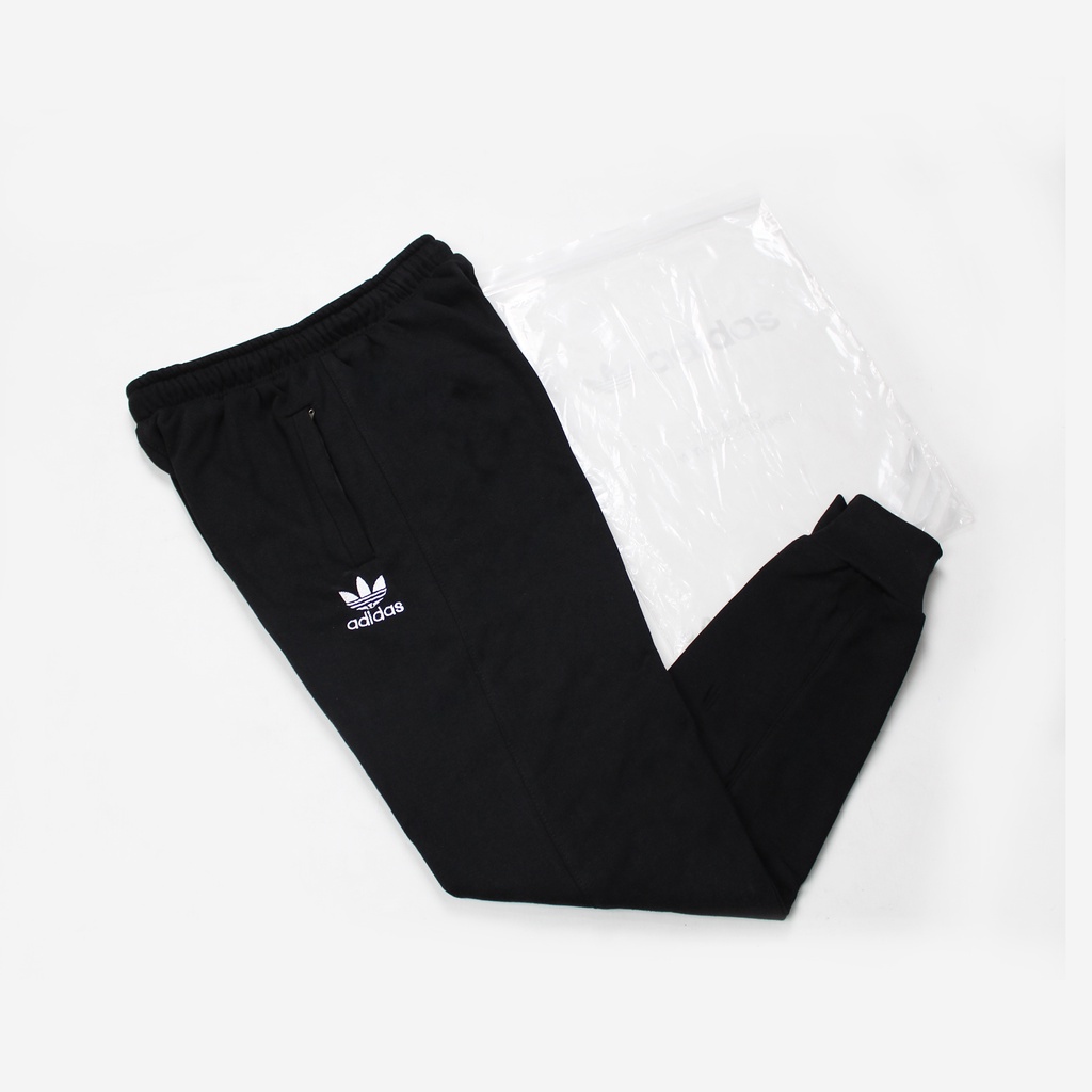 [EXCLUSIVE] BEST QUALITY CELANA JOGGER ADIDAS CLASSIC ESSENTIAL TREFOIL BLACK