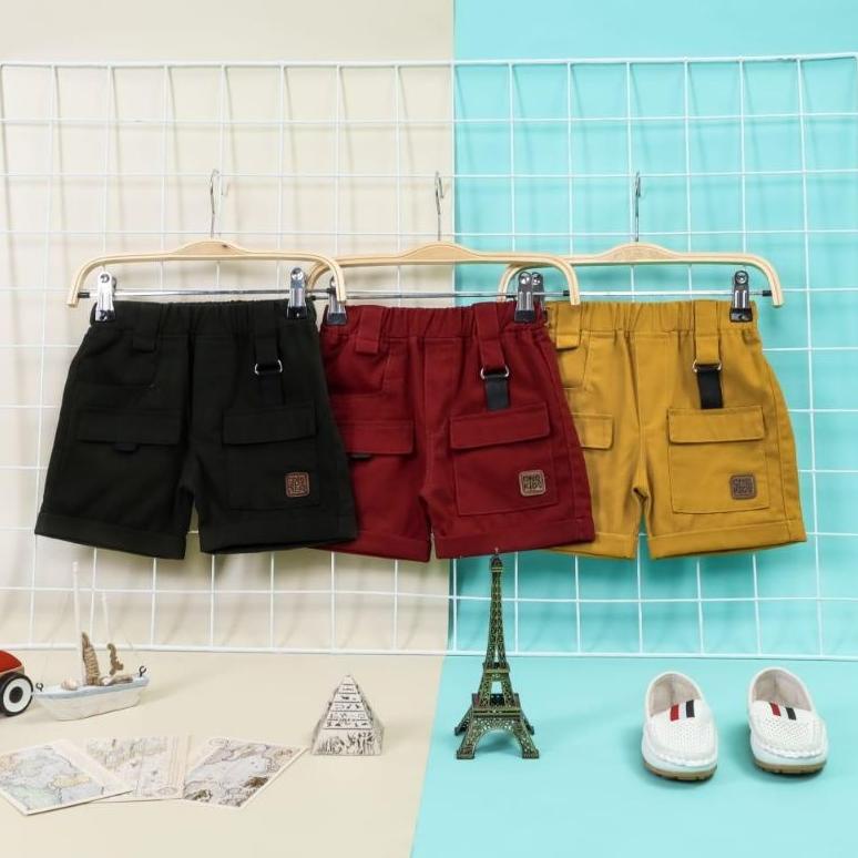 New 1-13 th Celana Cargo Pendek Anak Laki CARGO SD SMP remaja tanggung Chinos chino pendek Anchor Po