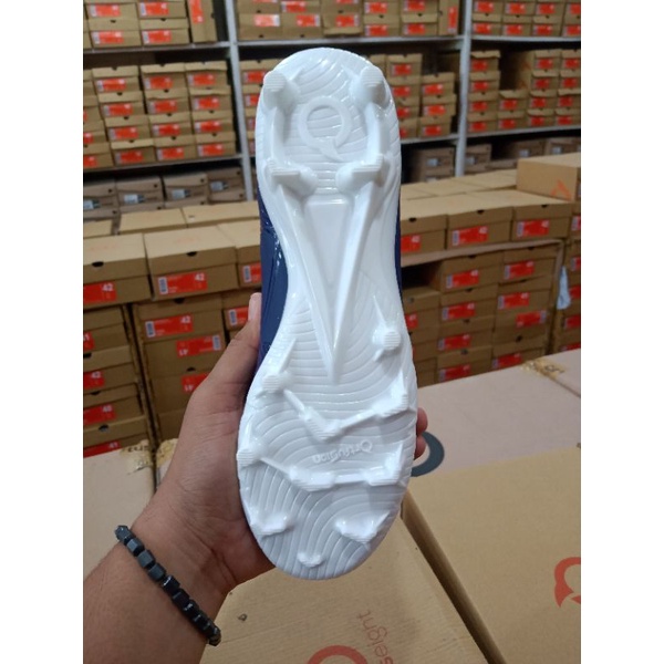 [SPORTY COLLECTION] Sepatu Bola Ortuseight Zenith FG Black/Grey - Vortex Blue - Dark Green - Peach