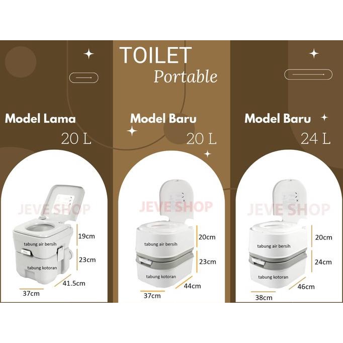 Toilet Portable | Manula | Orang Sakit | Hamil | Travelling | Camping