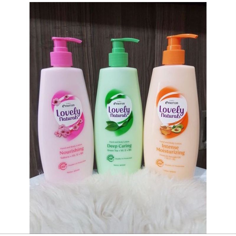 Emeron Lovely Natural Body Lotion -400ml